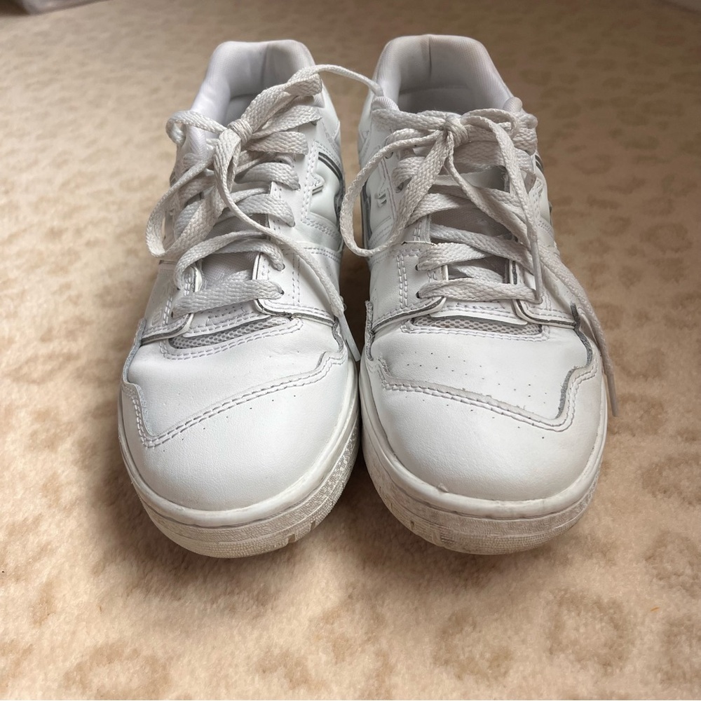 New Balance white 550 sneakers - Picture 5 of 12